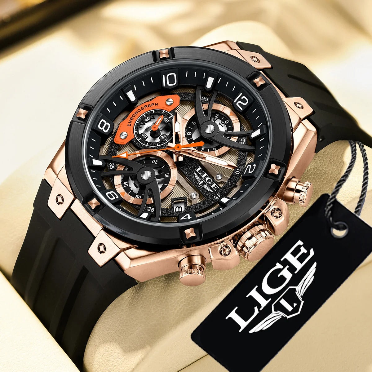 Nouvelle montre à quartz de sport (Congo)