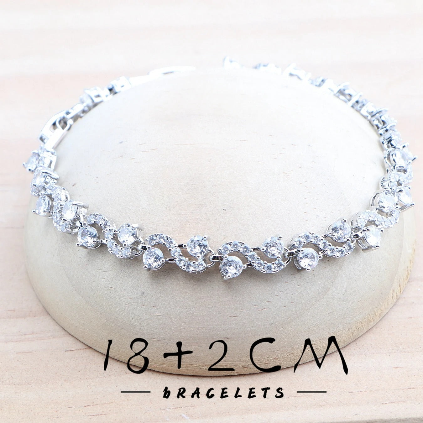 Parures de bijoux en zircon blanc (Mali)