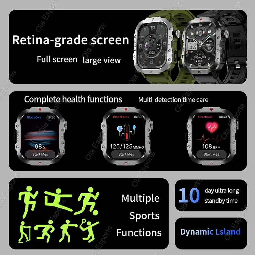 montre intelligente militaire (Congo)