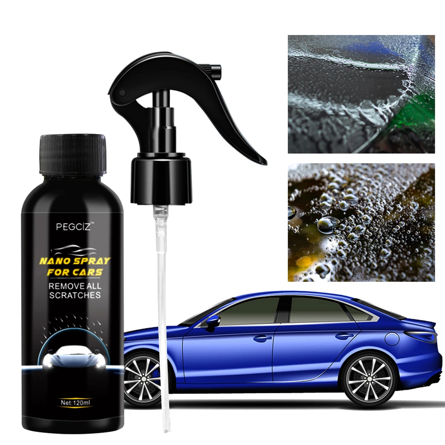 Spray anti-rayures pour voiture (Benin)