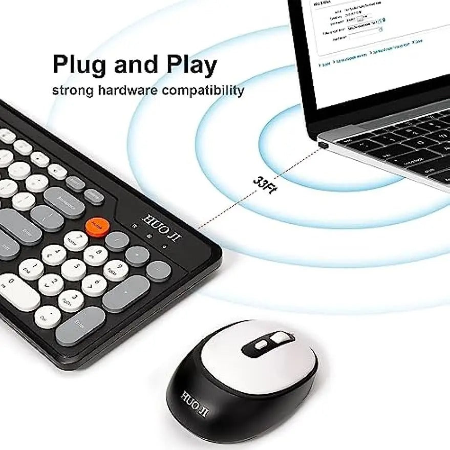 Ensemble clavier et souris sans fil (Cameroun)