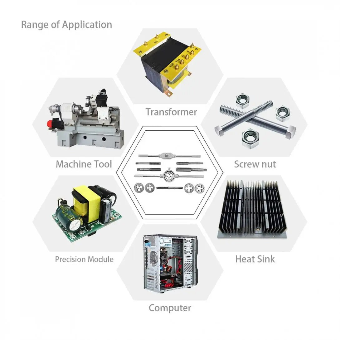 Ensemble de filetage à la main 12 en 1 (Niger)