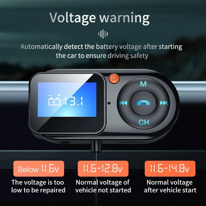 Transmetteur Bluetooth FM pour Voiture (Côte d'Ivoire)