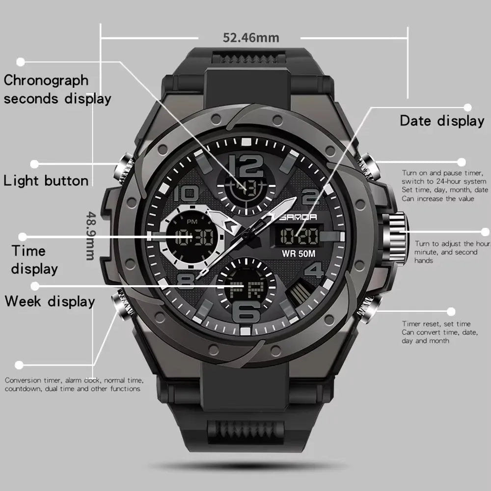 Montre de sport militaire (Togo)