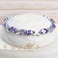Parures de bijoux avec zircone violette (Benin)