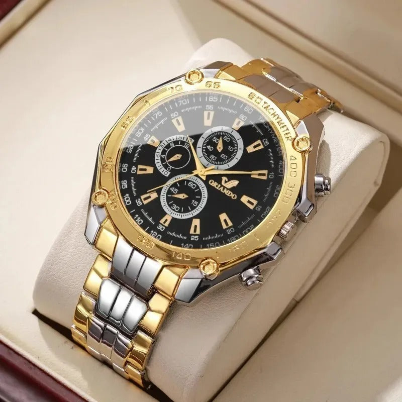 Montre à quartz classique de luxe (Congo)