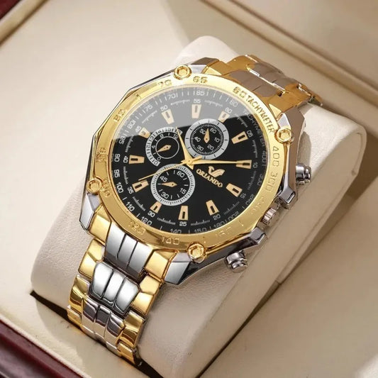 Montre à quartz classique de luxe (Côte d'Ivoire)