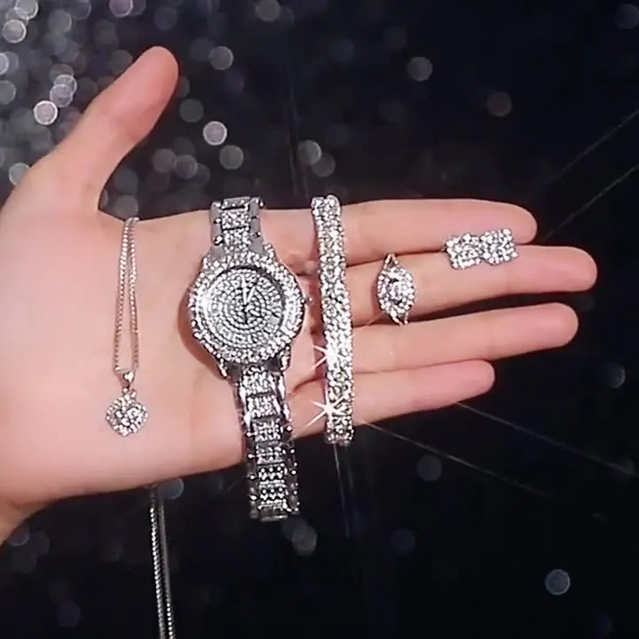 Ensemble de montres en strass 6 pièces (Congo)