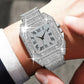 Montre Hip Hop glacée pour hommes (Togo)