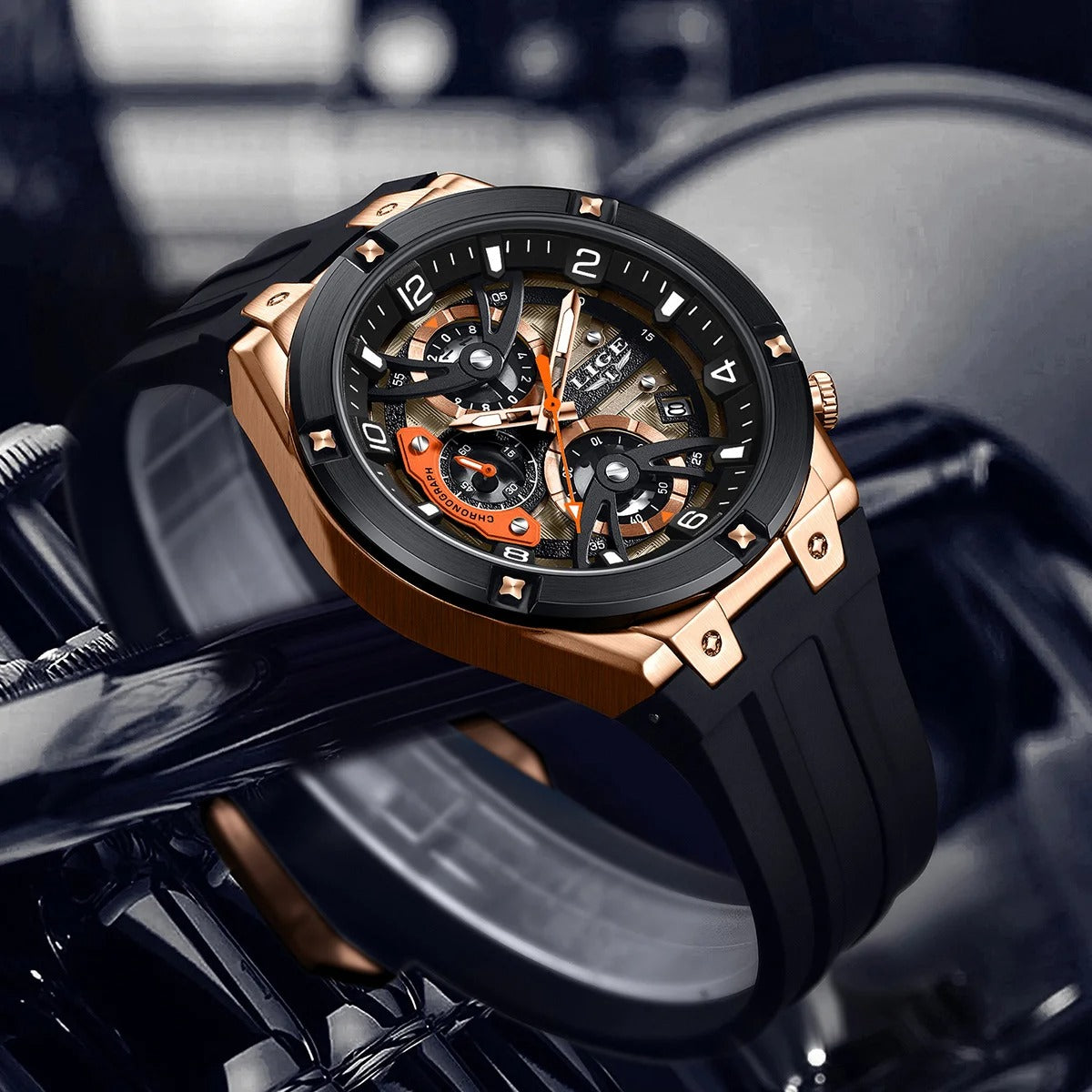 Nouvelle montre à quartz de sport (Congo)