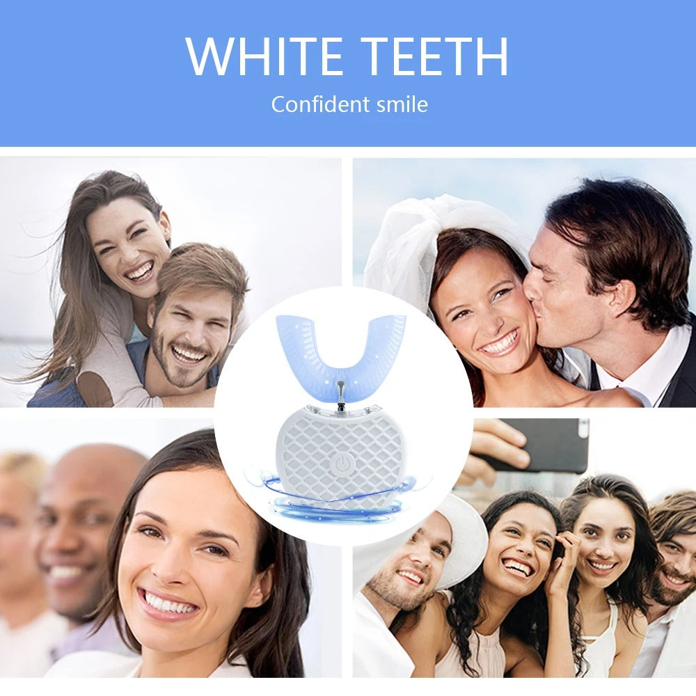 Brosse à dents électrique à ultrasons en forme de U (Sénégal)