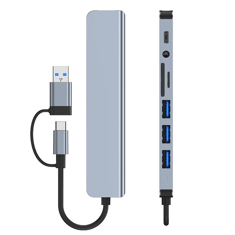 Concentrateur USB Type-C 8 en 1 (Côte d'Ivoire)