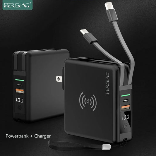 Batterie Externe 5-en-1 avec Prise (Benin)