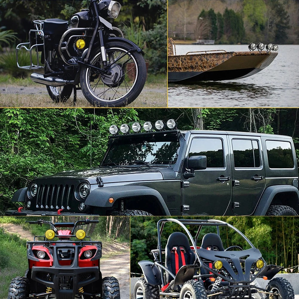 Lumières LED rondes super lumineuses (Niger)