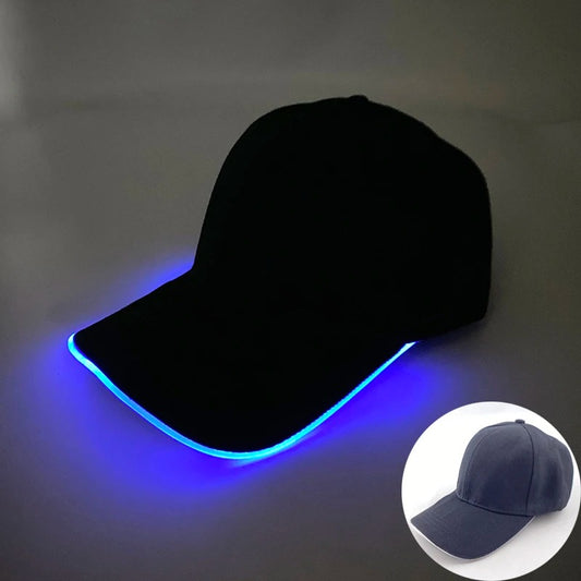 Casquette de baseball avec éclairage LED (Benin)