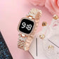 Montre-bracelet LED en cristal pour femme (Benin)