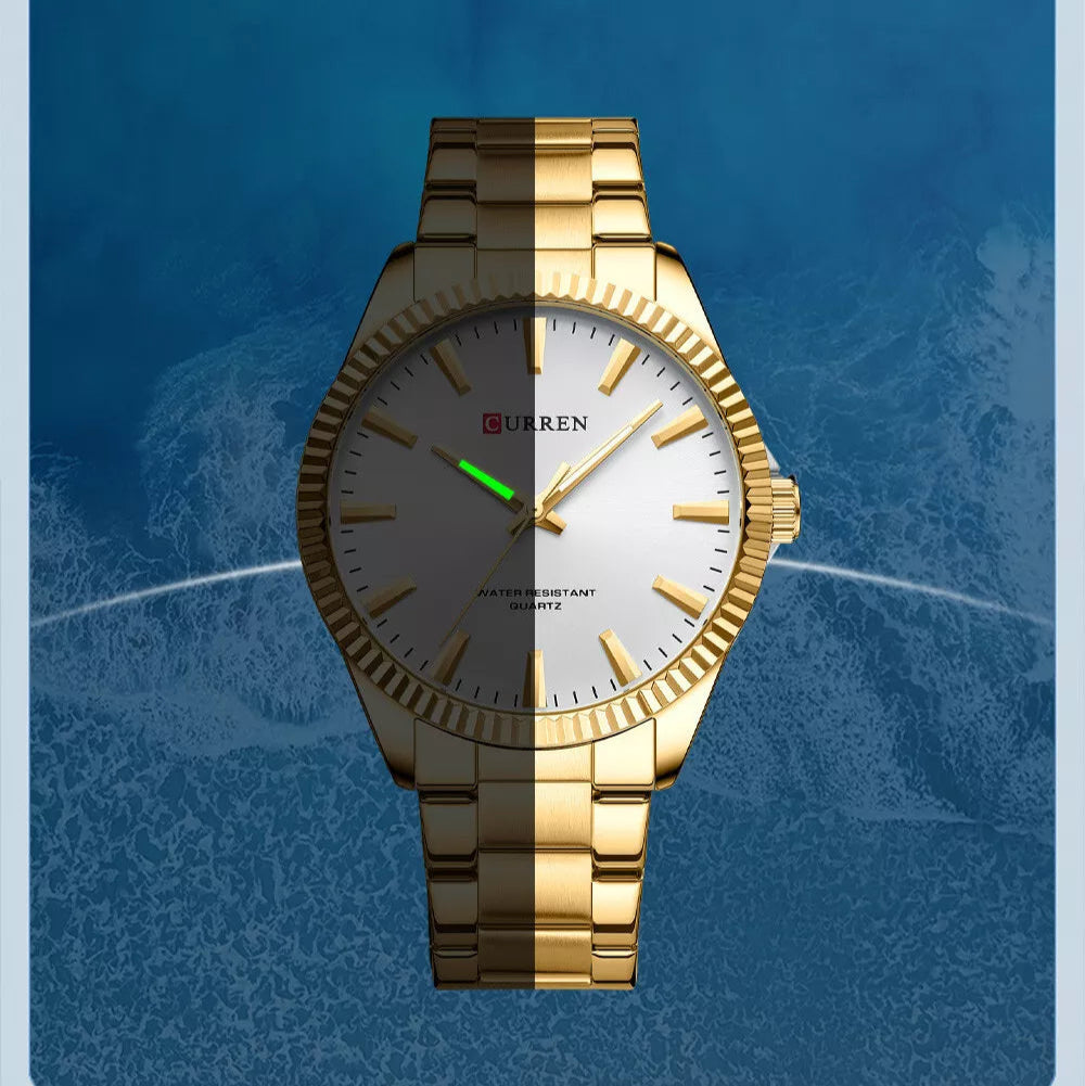 Montre Curren en or (Benin)