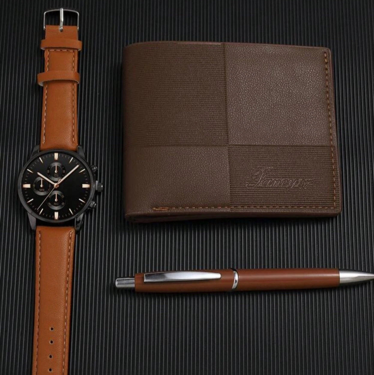 Coffret cadeau 3 pièces pour homme (Chad)