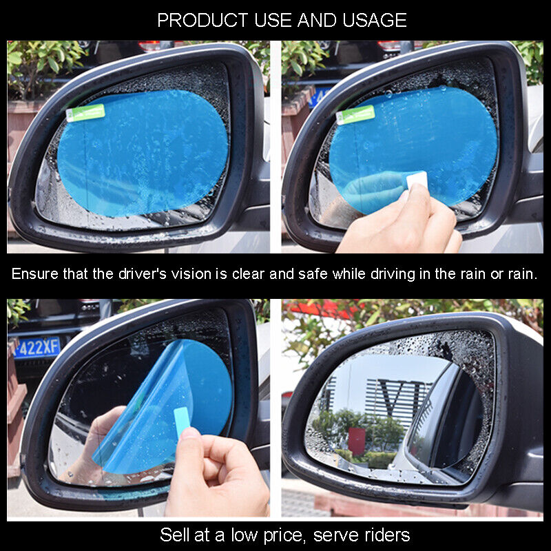 Film transparent anti-pluie pour voiture (Gabon)