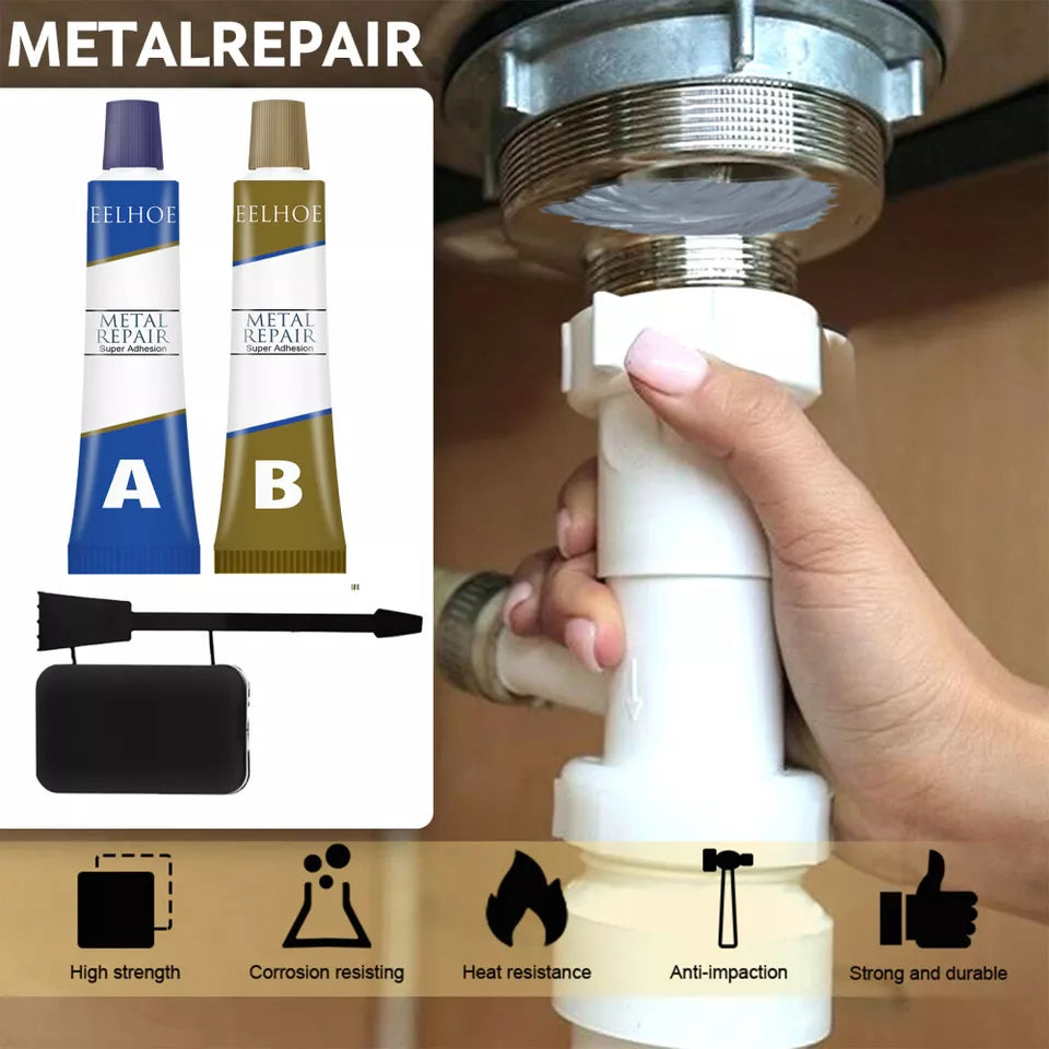 Colle A + B pour colmatage et soudage (Sénégal)