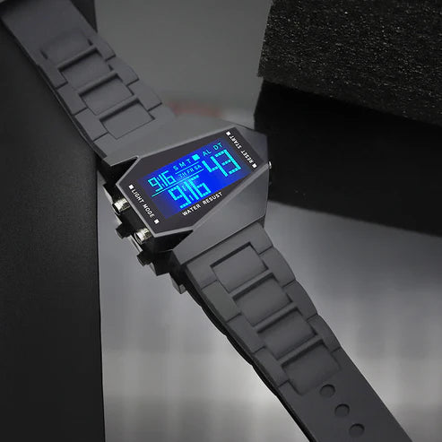 Montre LED en forme d'avion (Chad)